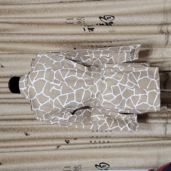MICHAEL KORS ANOMAL PRINT COAT NWT$195 PL - Picture 5 of 8